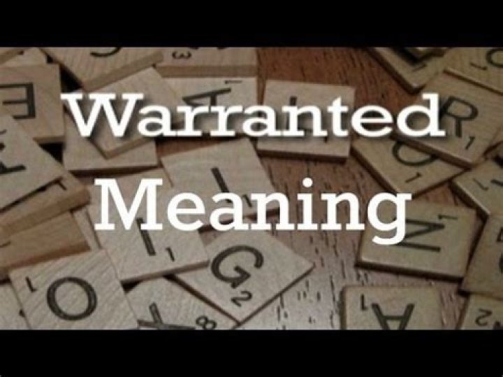 warranted meaning