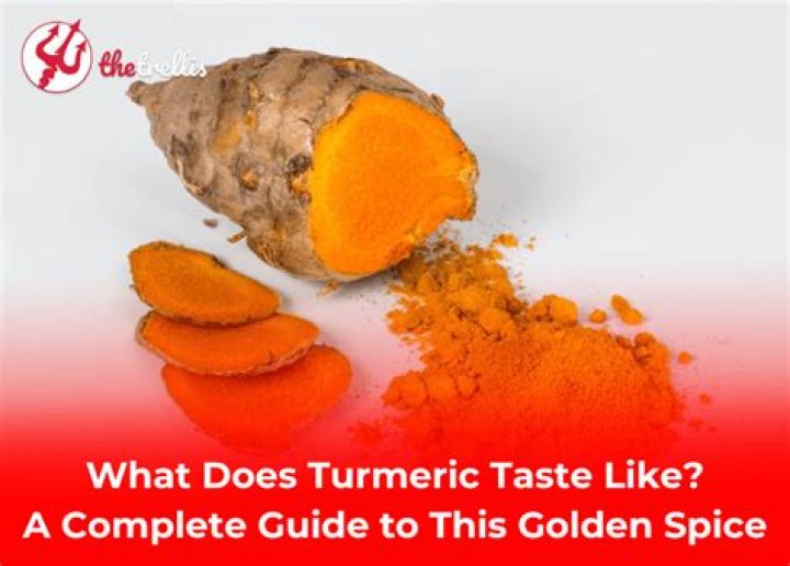 what does turmeric taste like