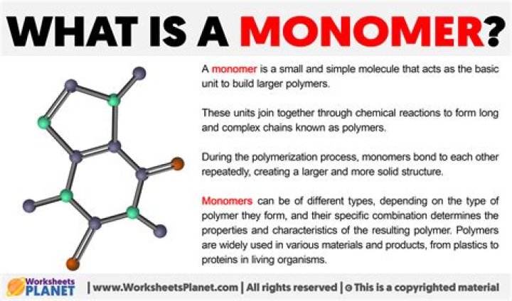 what is a monomer