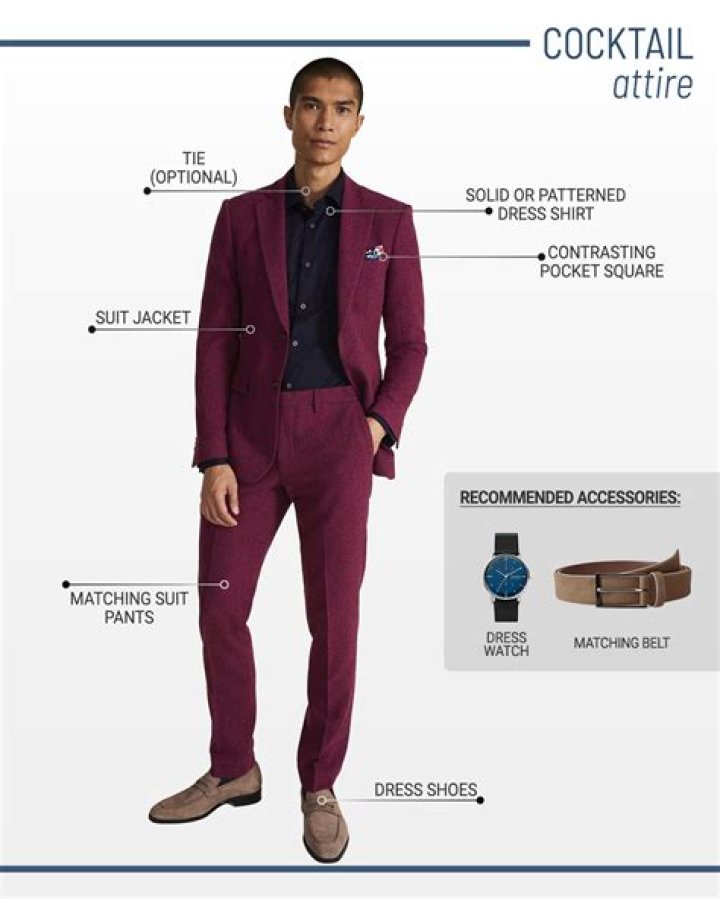 what is cocktail attire for men