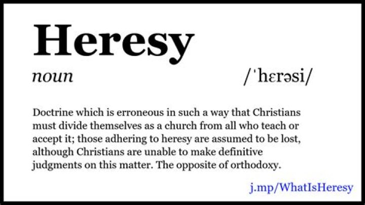what is heresy