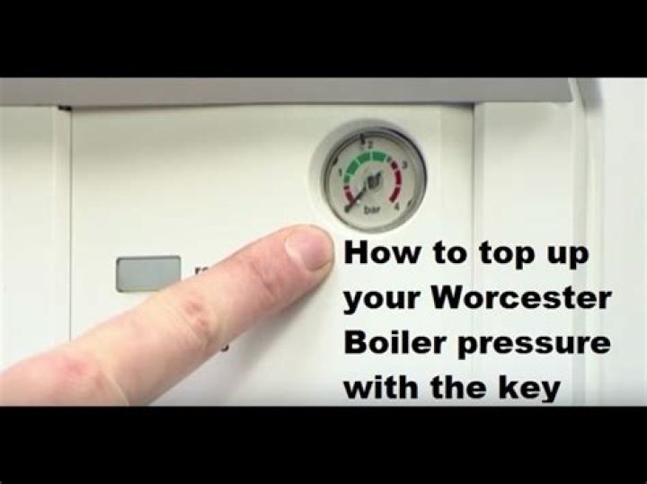 worcester boiler pressure